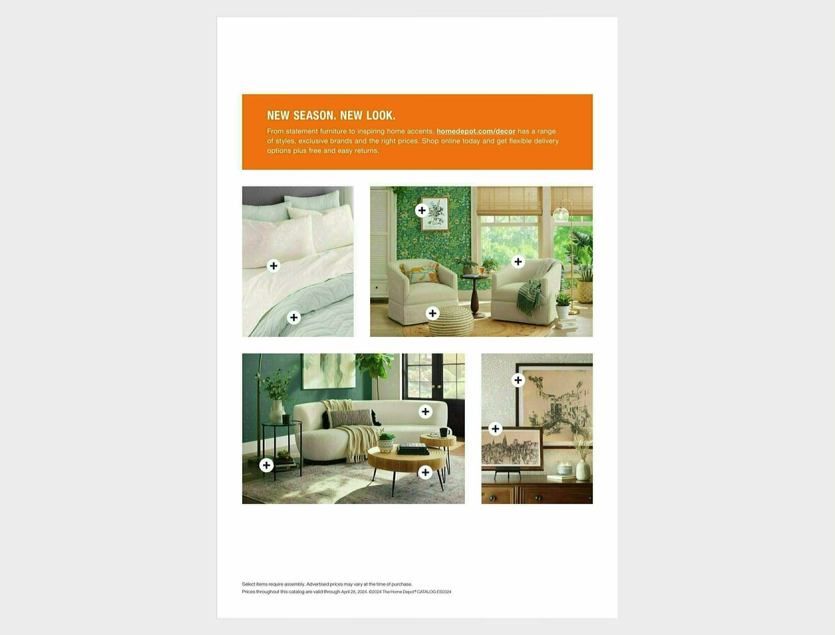 The Home Depot Home Decor Catalog Early Spring Local Ad & Catalog