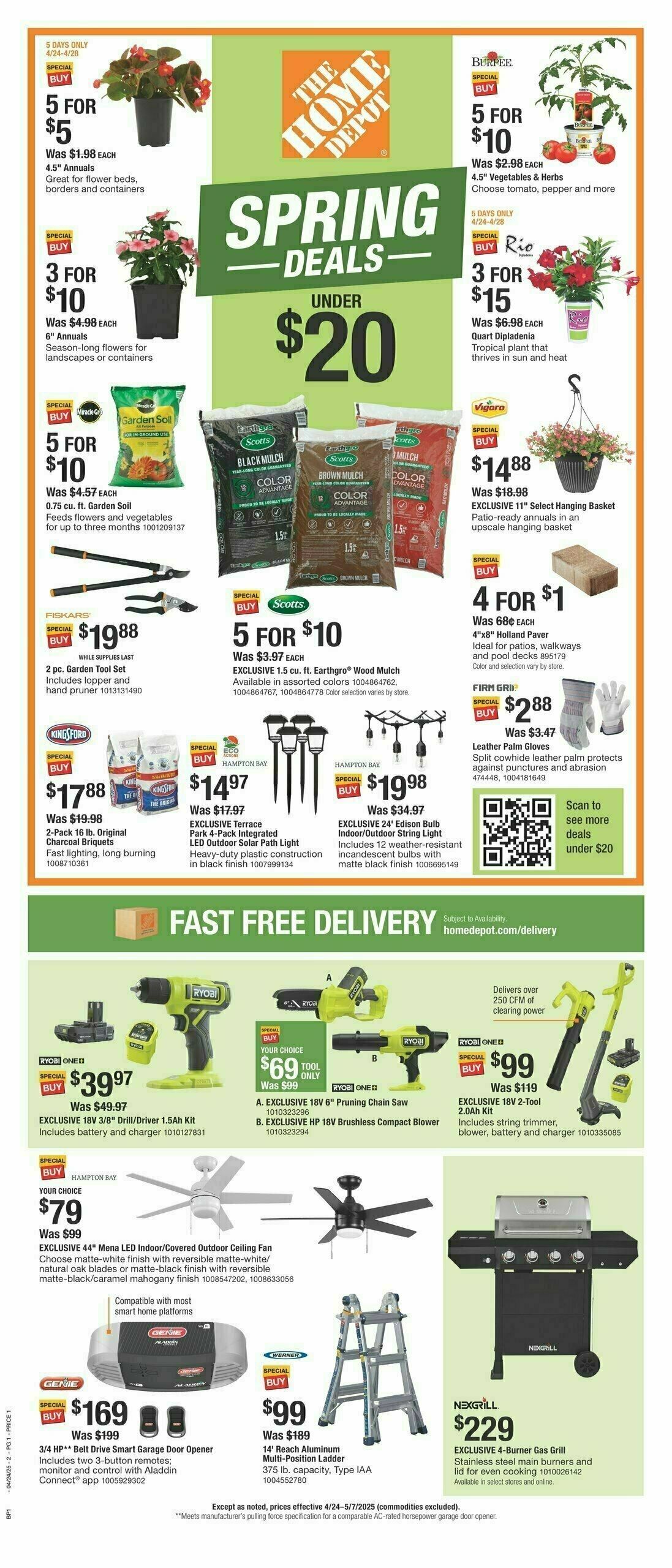 The Home Depot Spring Deals Local Ad & Catalog from April 24