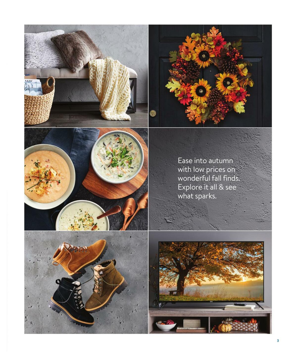 Walmart Fall Catalog Weekly Ads and Special Buys from September 20 Page 3