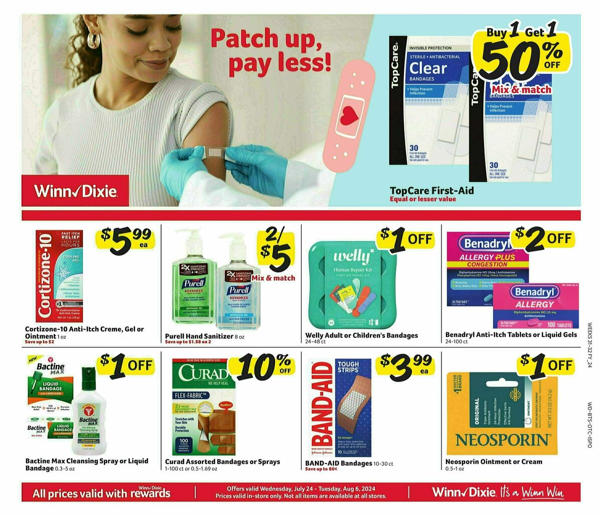Winn Dixie Weekly Ad From July 24 Winn dixie weekly ad from july 24