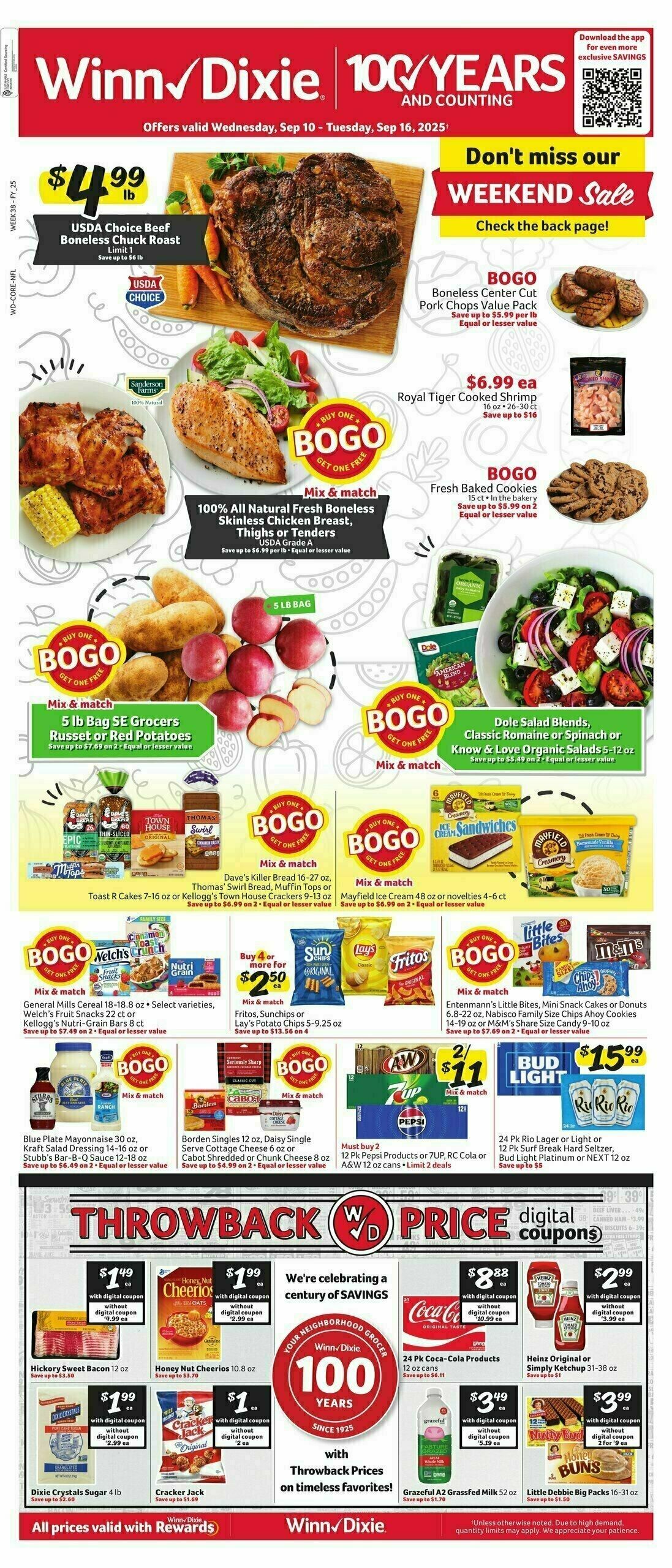 WinnDixie Weekly Ad from September 10