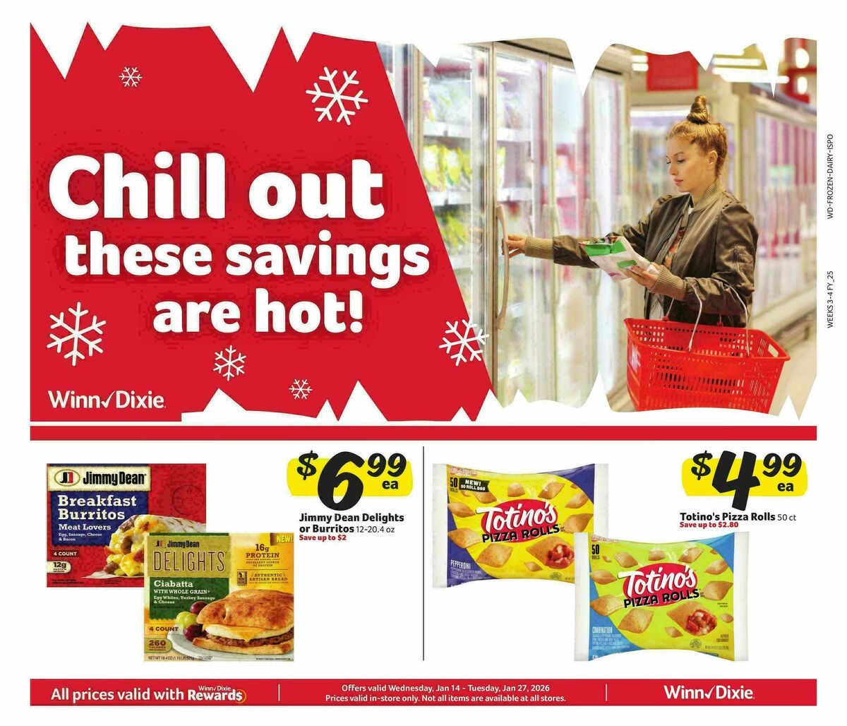 WinnDixie Weekly Ad from January 14