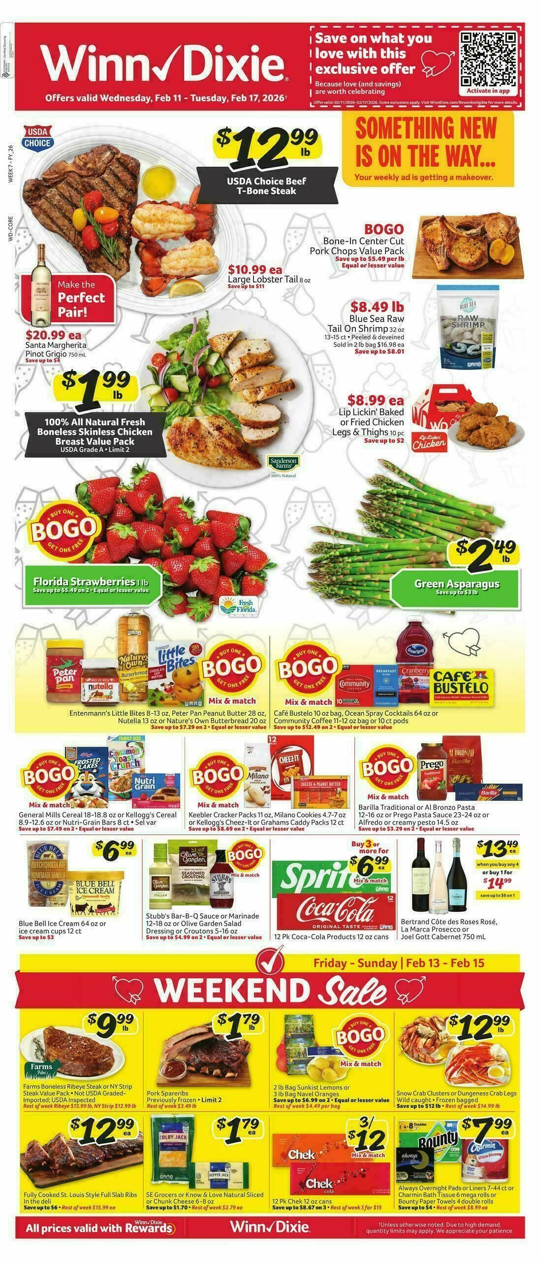 WinnDixie Weekly Ad from February 11