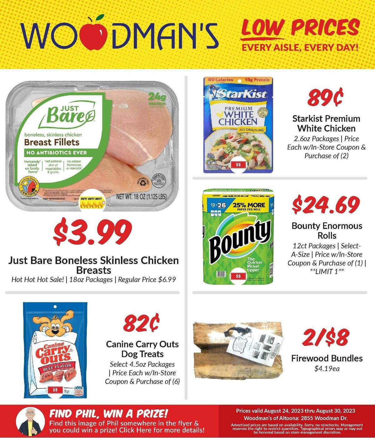 Woodmans Food Market Weekly Flyers from August 24