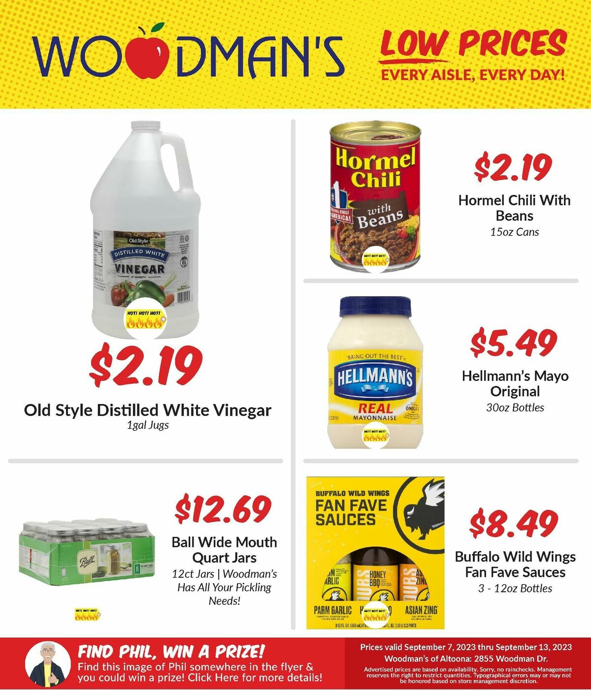 Woodmans Food Market Weekly Flyers from September 7
