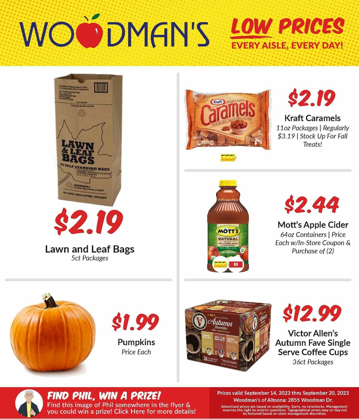 Woodmans Food Market Weekly Flyers from September 14