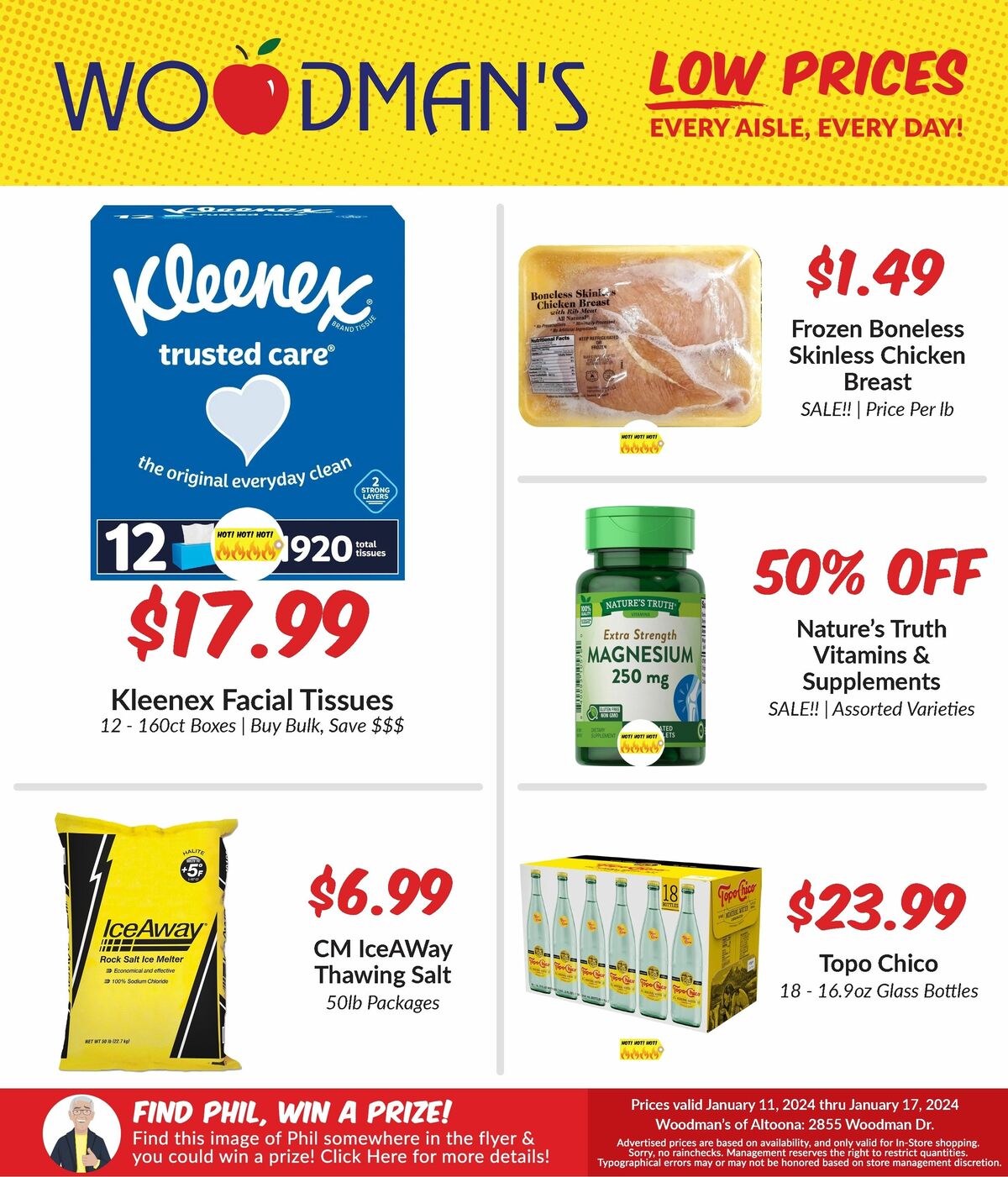 Woodmans Food Market Weekly Flyers from January 11