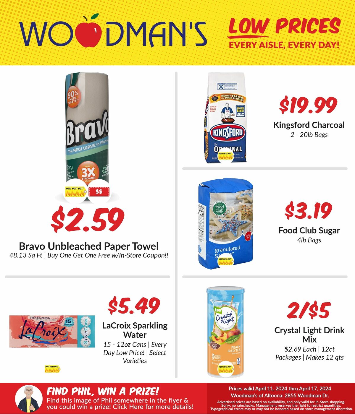 Woodmans Food Market Weekly Flyers from April 11